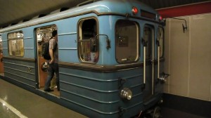 Modr metro